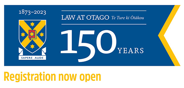 law 150th registration banner