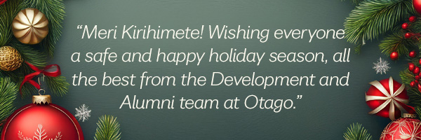 @otago email banner with houses and blossom tree in background